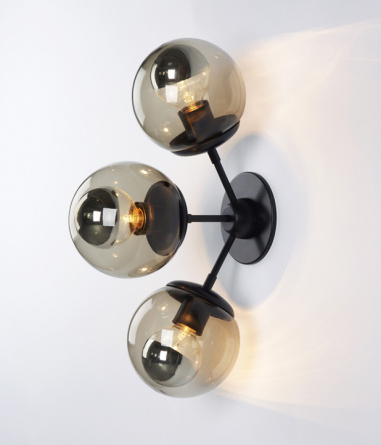 Бра Modo Sconce 3 Globes фото 1