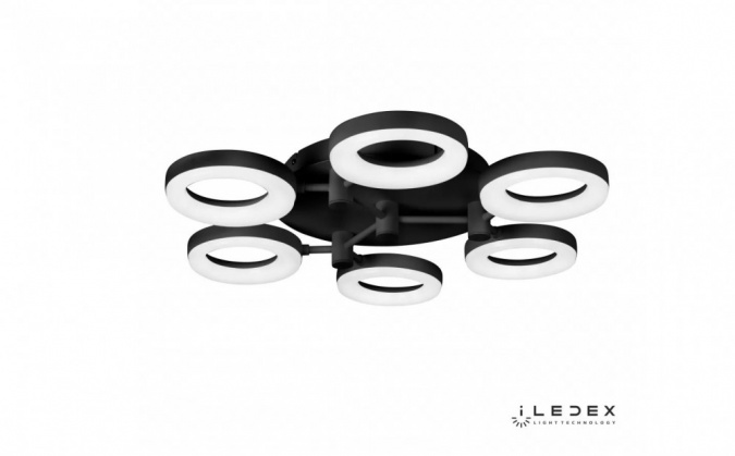 Потолочная люстра Jomo FS-014-X6-(B) 72W BK фото 1